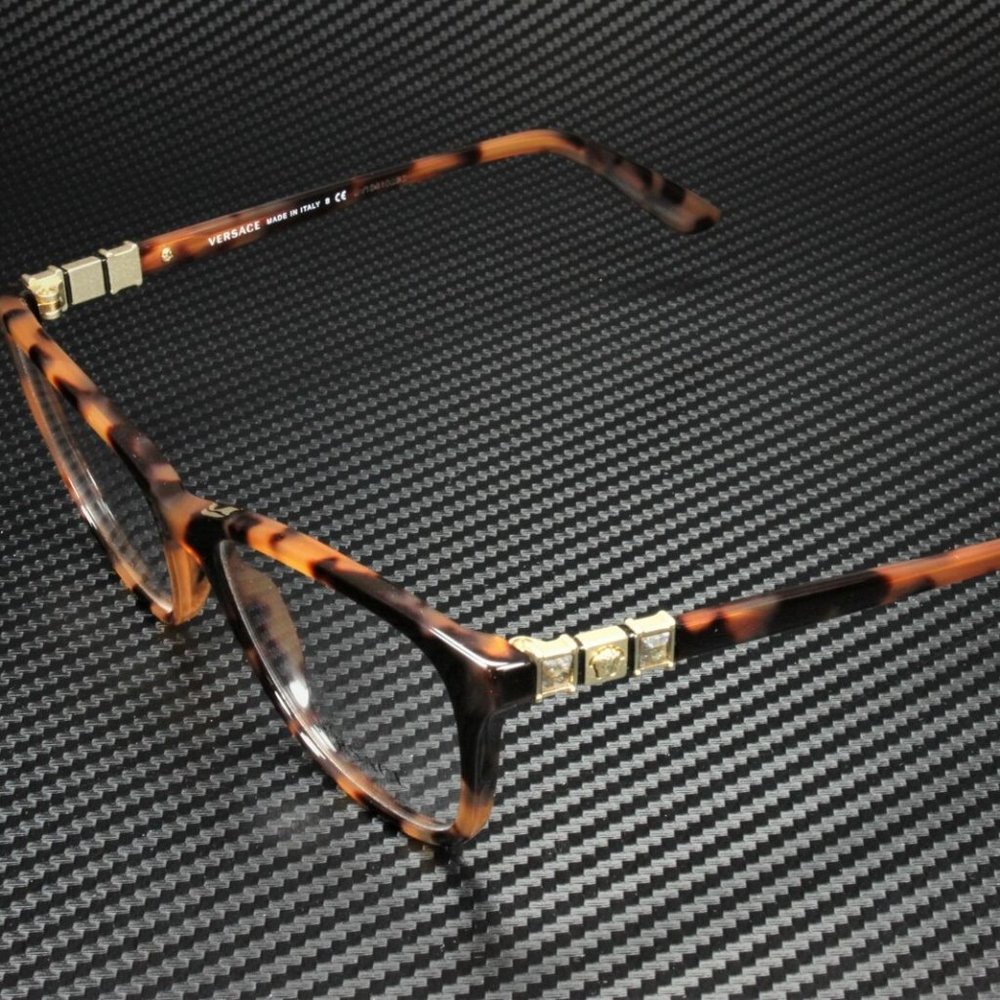Versace Orange Ladies Eyeglasses